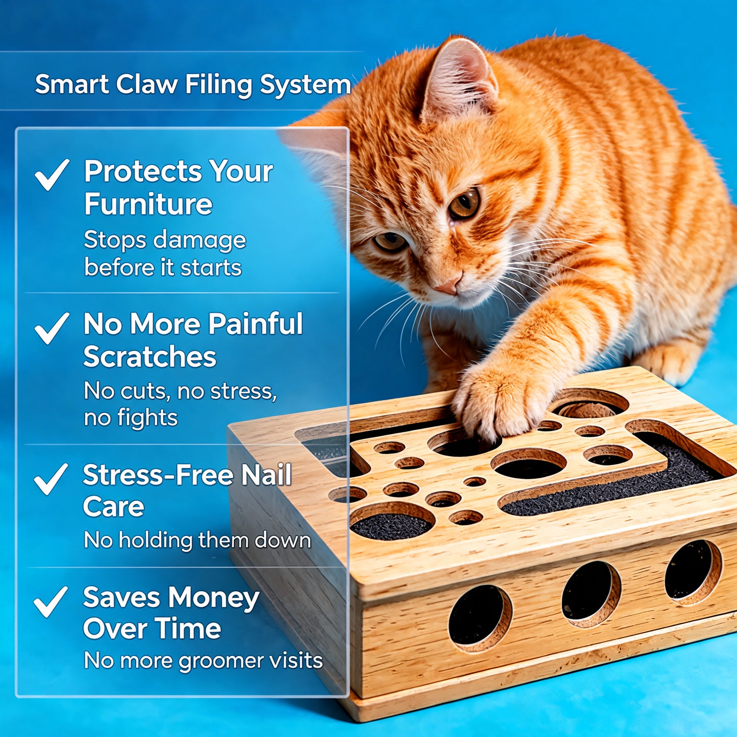 Cat scratch box