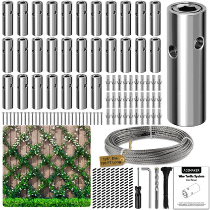 Heavy-Duty Wire Trellis System