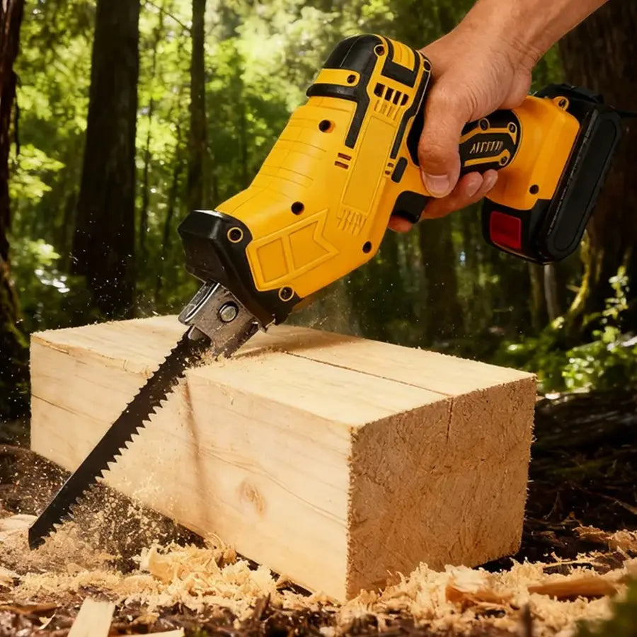 Cordless Reciprocating Saw for Wood & PVC Cutting