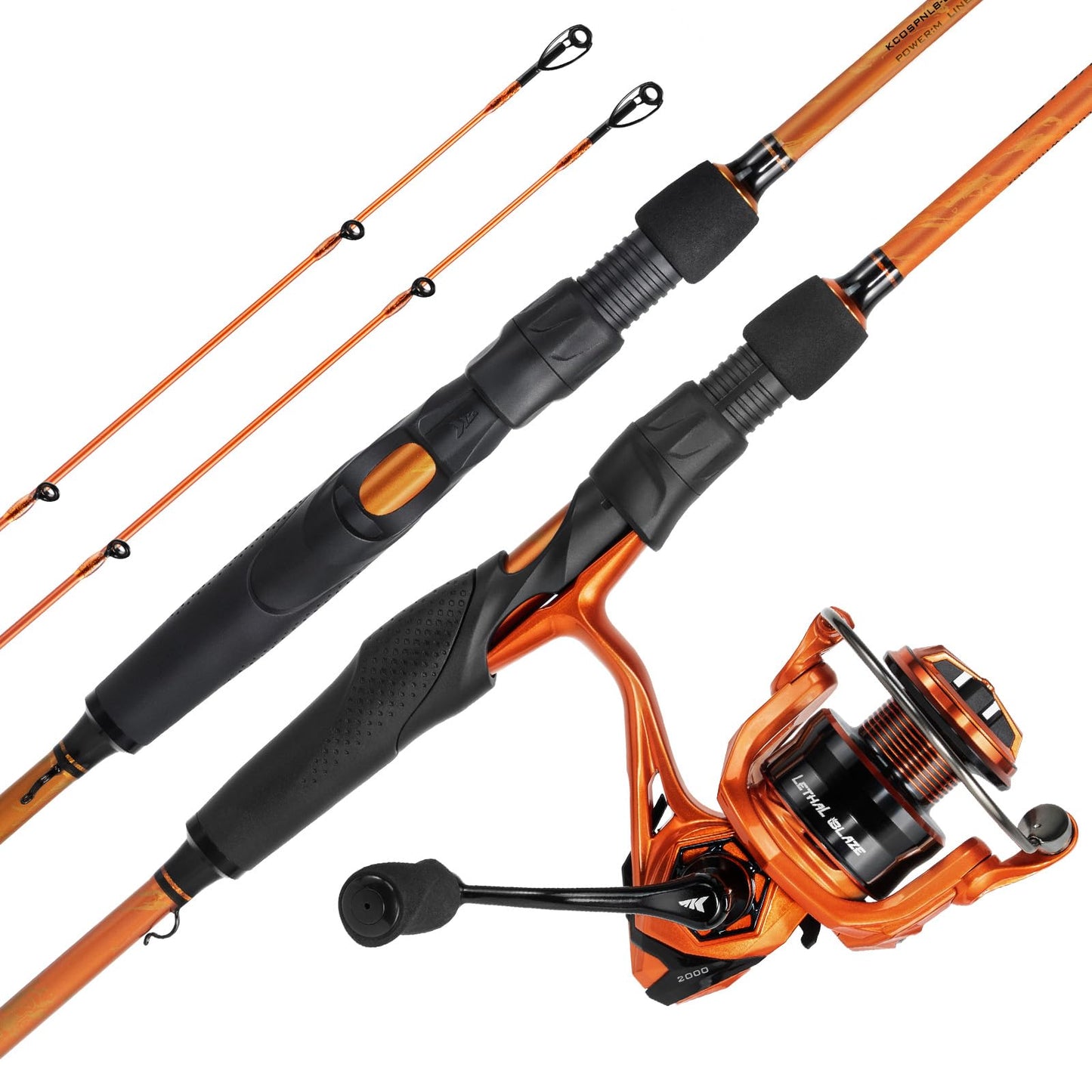 Twin-Tip Fishing Rod & Reel Combo
