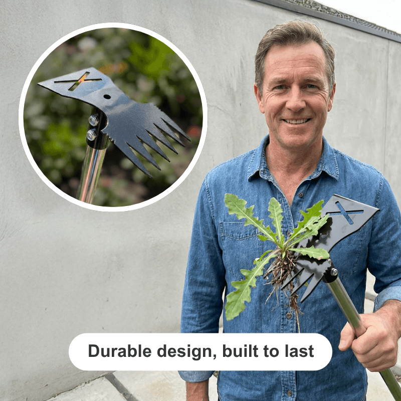 Adjustable Weeder, Heavy‑Duty Manual Garden Weed Removal Tool