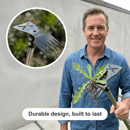 Adjustable Weeder, Heavy‑Duty Manual Garden Weed Removal Tool