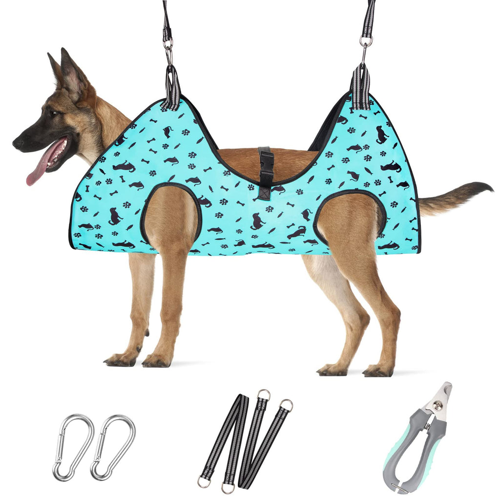 Pet grooming hammock