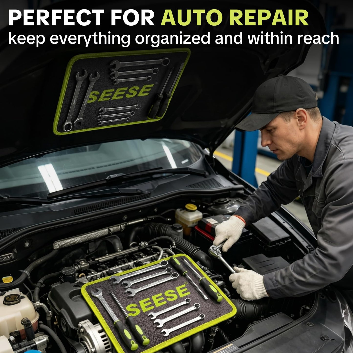 Versatile Tool Organizer Mats