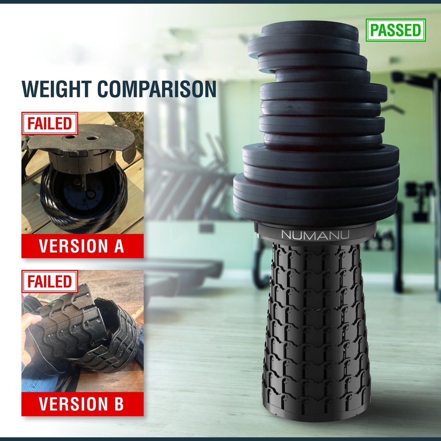 XXL Collapsible Pop Up Stool 19.7", 1000lbs Heavy Duty Portable Folding Outdoor Camping Stool