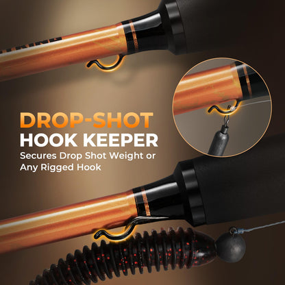 Twin-Tip Fishing Rod & Reel Combo