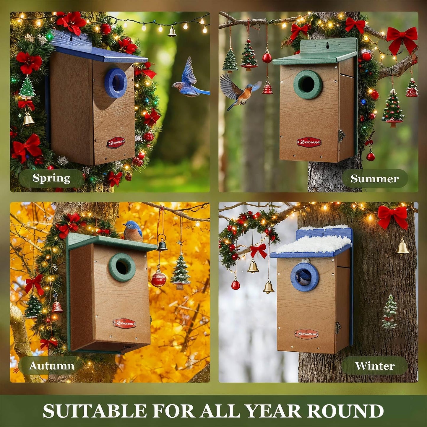 Bluebird-Friendly Nesting House