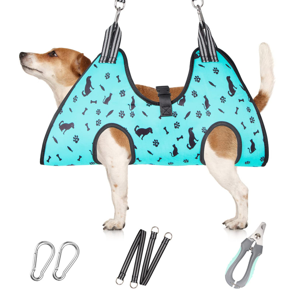Pet grooming hammock