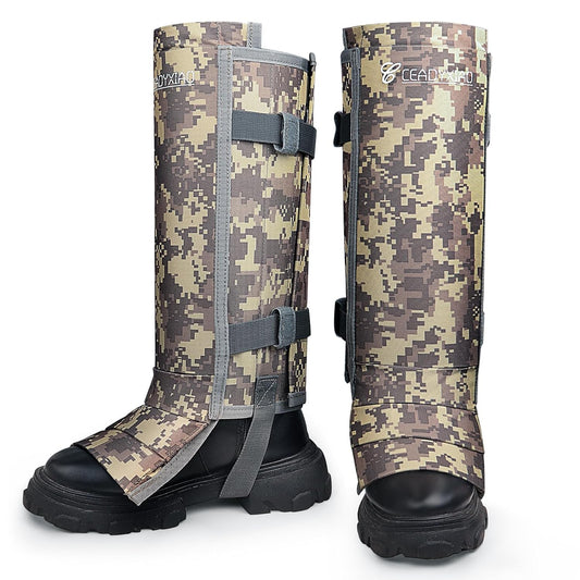 Adjustable Snake Proof Gaiters, Unisex Anti-Snake Bite Leg Guards for Hunting Hiking