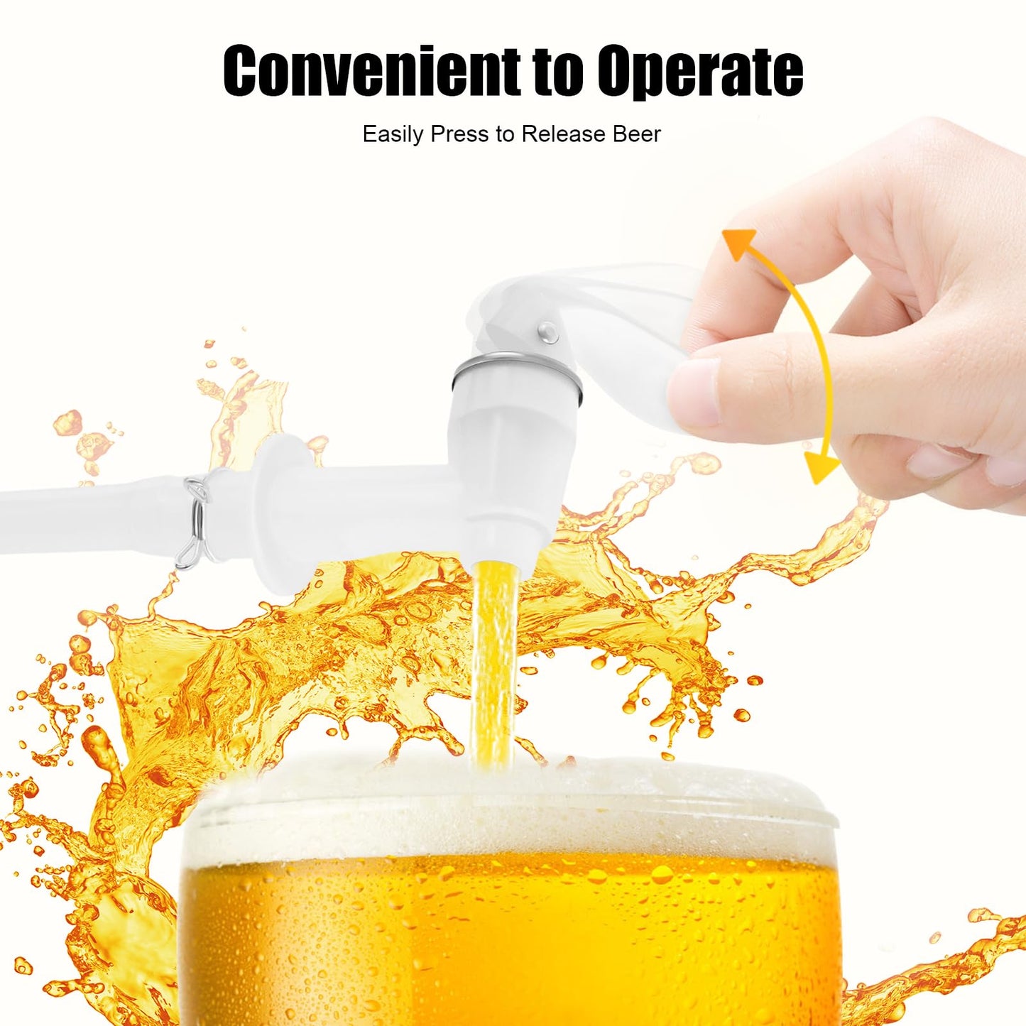 Dual Tank Backpack Beverage Dispenser, Portable Double Barrel Drink Dispenser with Dual Faucets