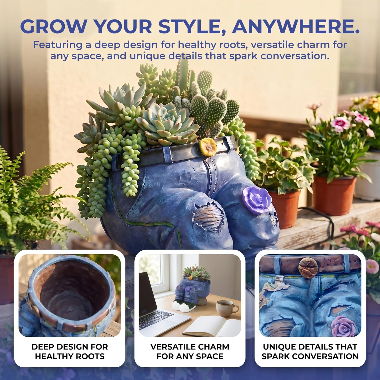 Resin Cute Planters