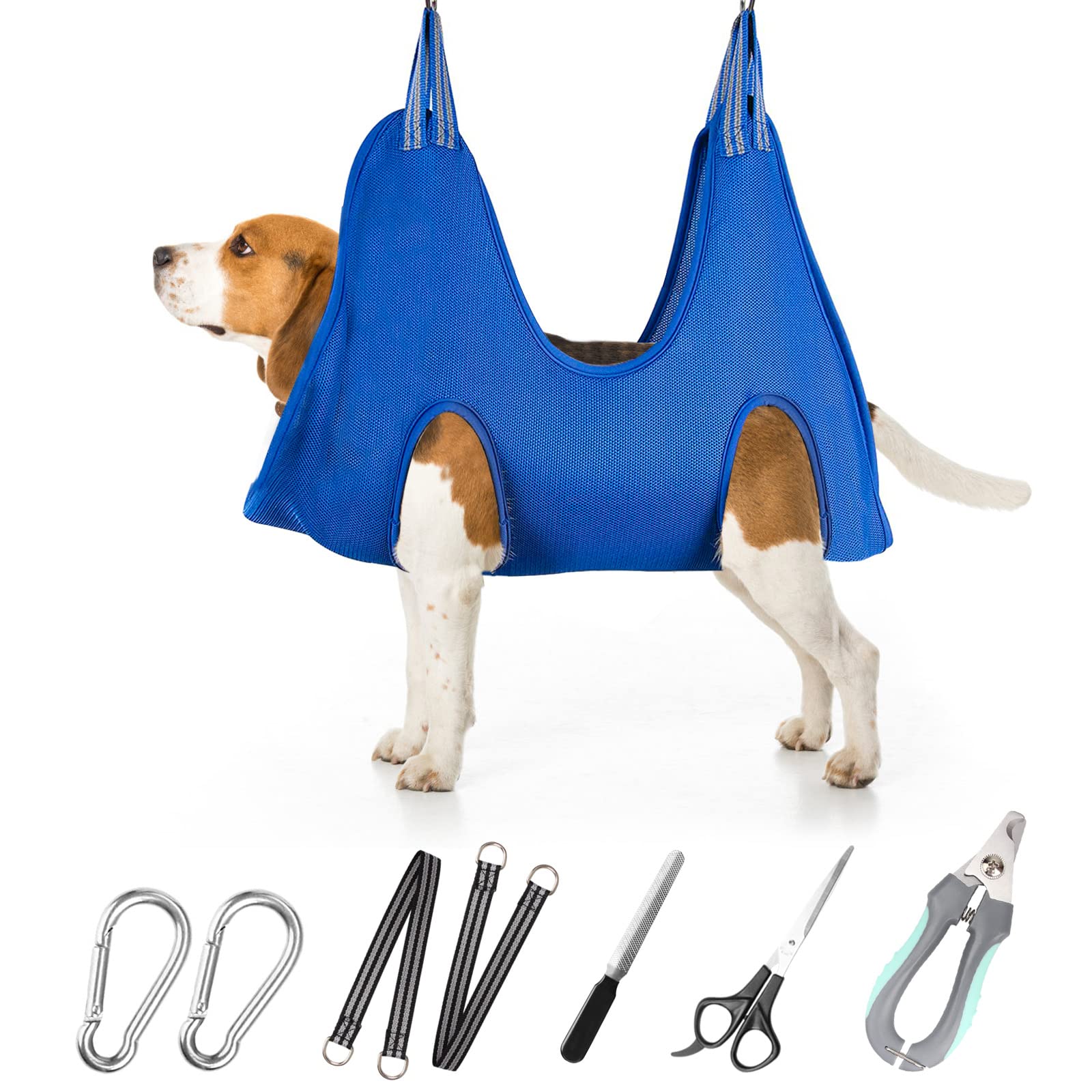 Pet grooming hammock