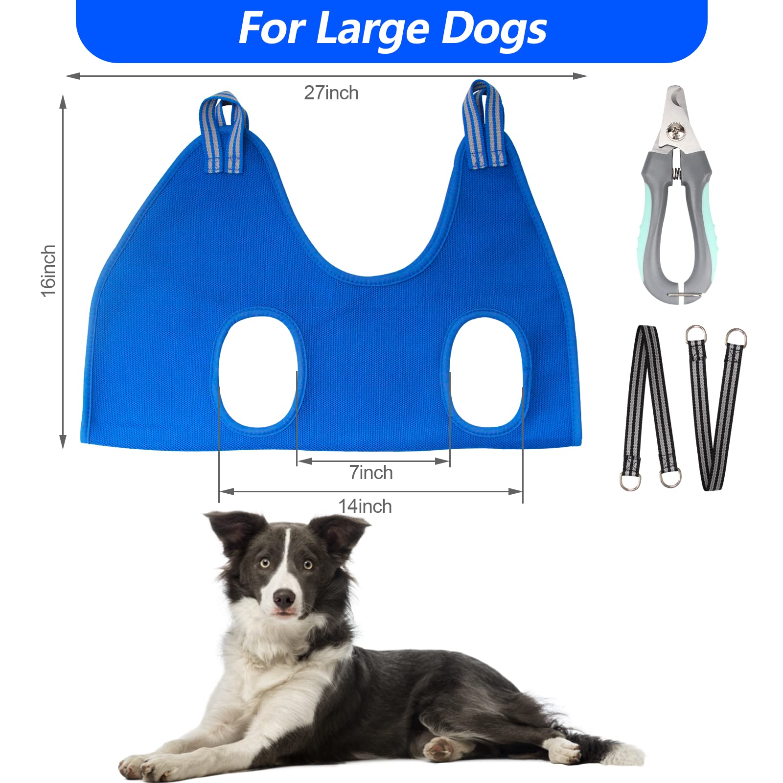 Pet grooming hammock
