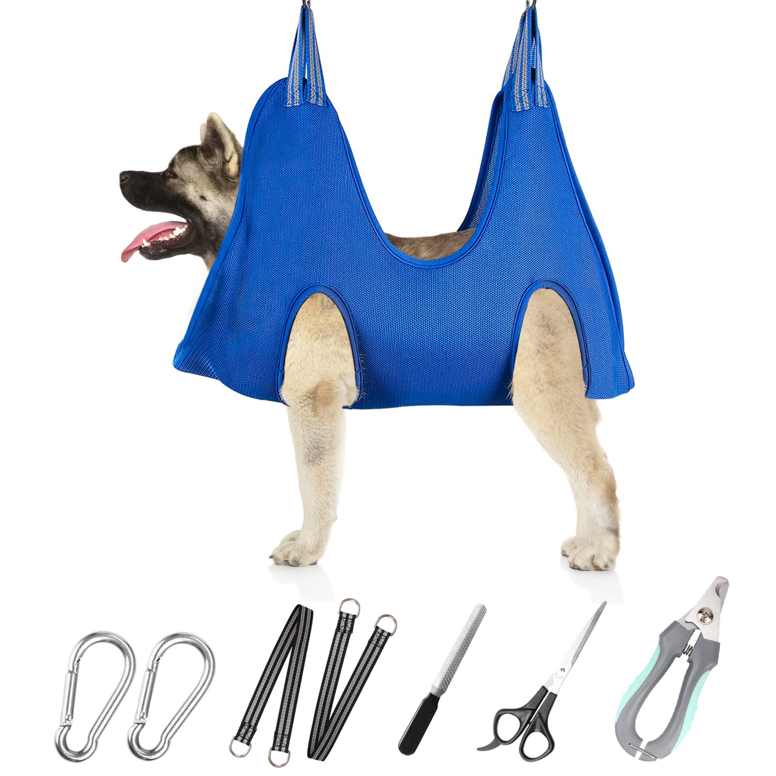 Pet grooming hammock