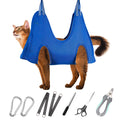 Pet grooming hammock