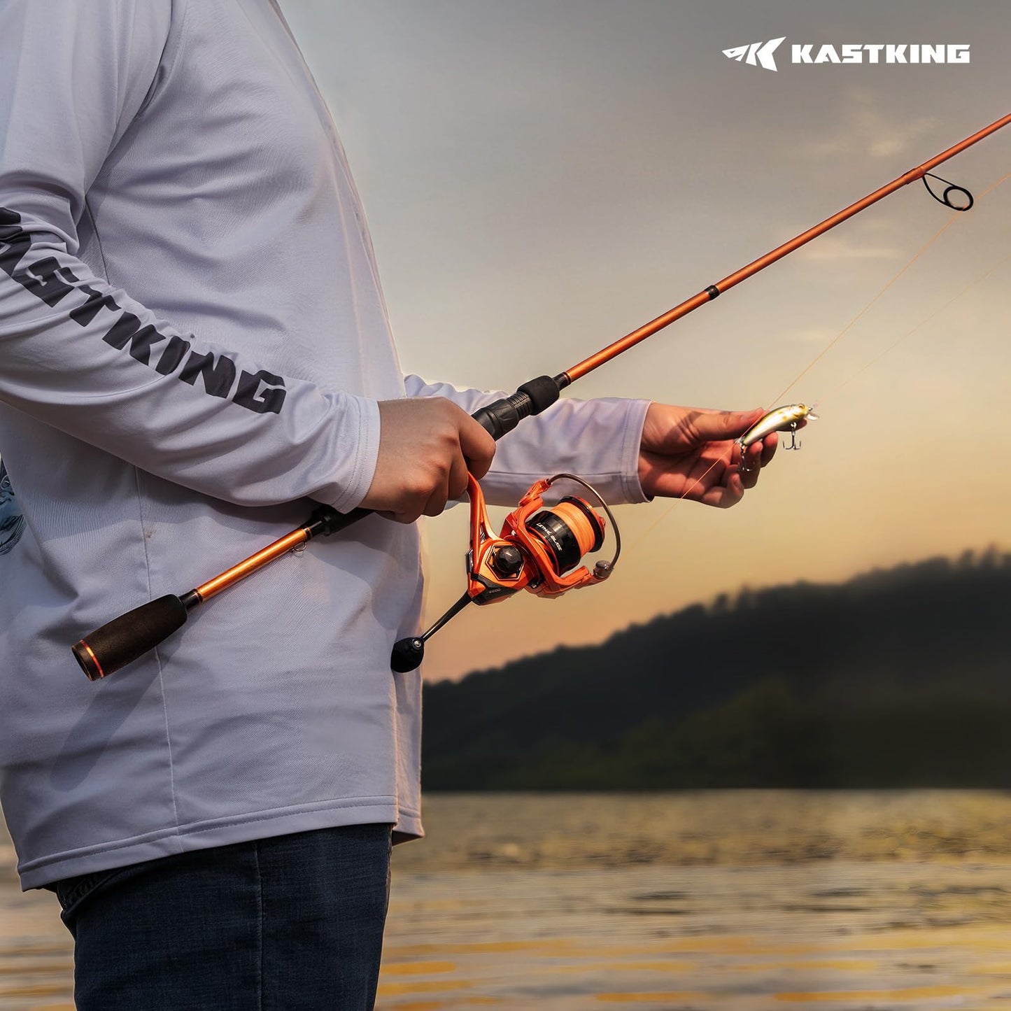 Twin-Tip Fishing Rod & Reel Combo