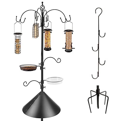 Multifunctional Bird Feeding Pole