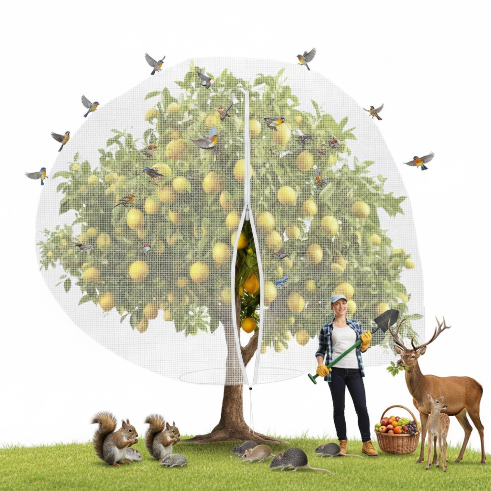 Fruit Tree Protection Netting