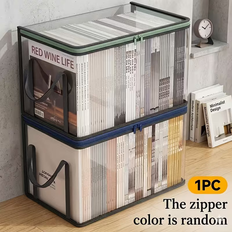 Transparent storage box