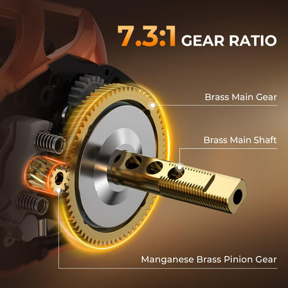 Twin-Tip Fishing Rod & Reel Combo