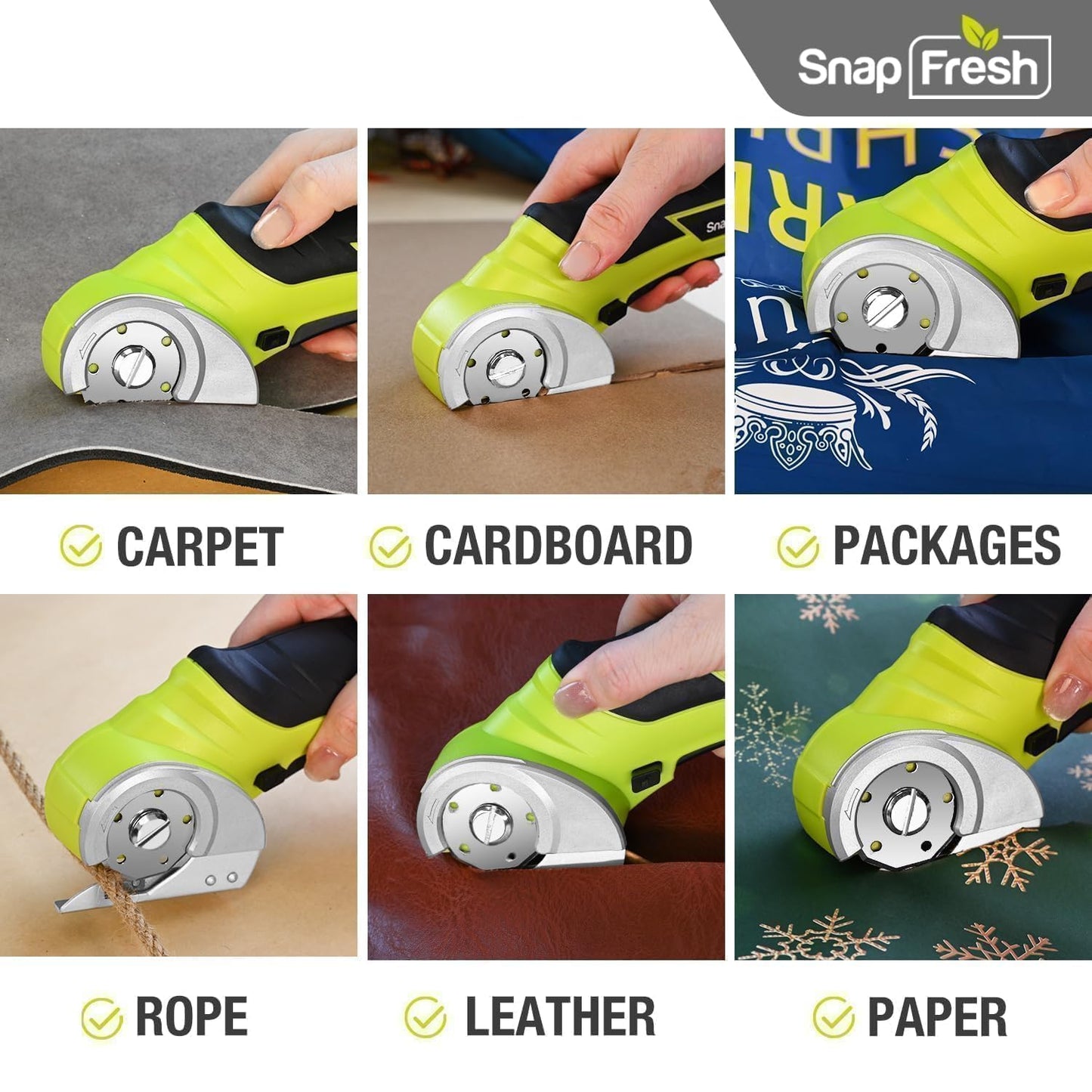 4V Cordless Electric Scissors Cutter