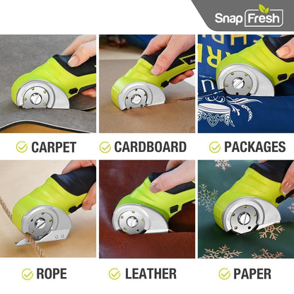 4V Cordless Electric Scissors Cutter