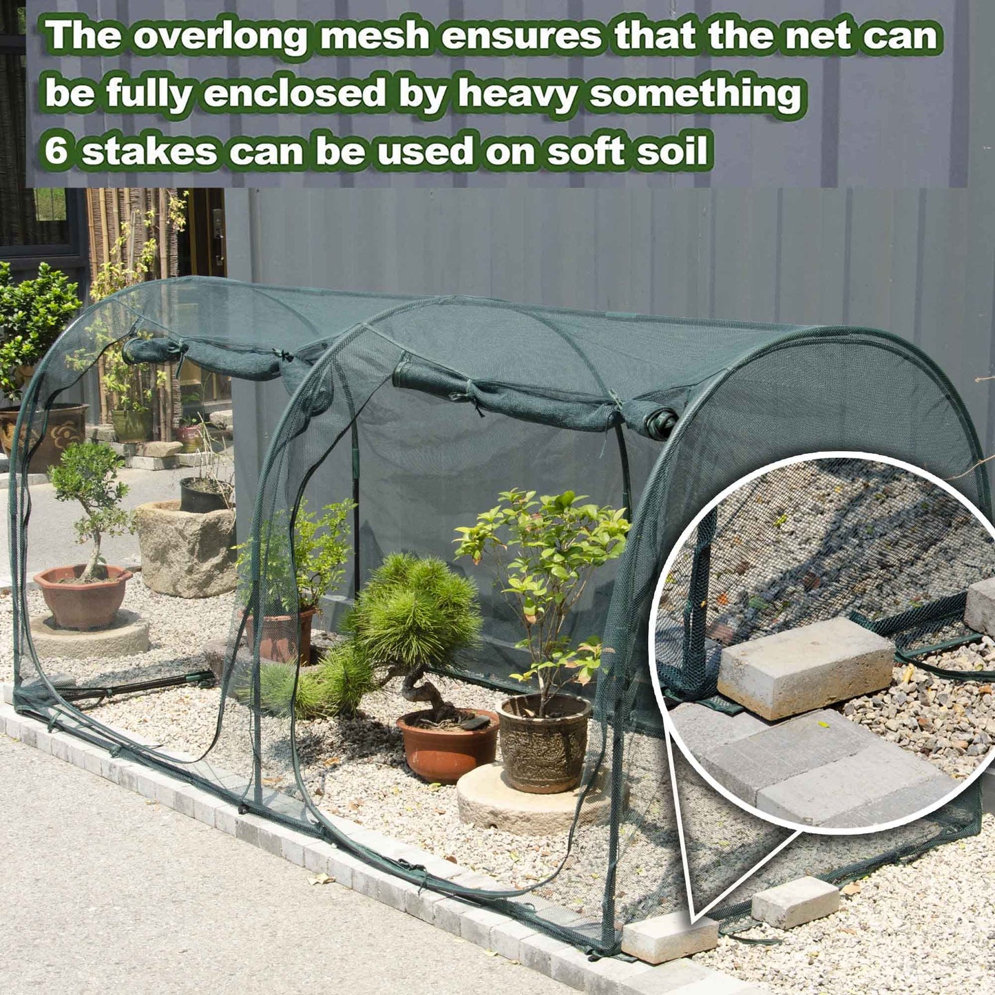 Easy-Setup Plant Protection Cage