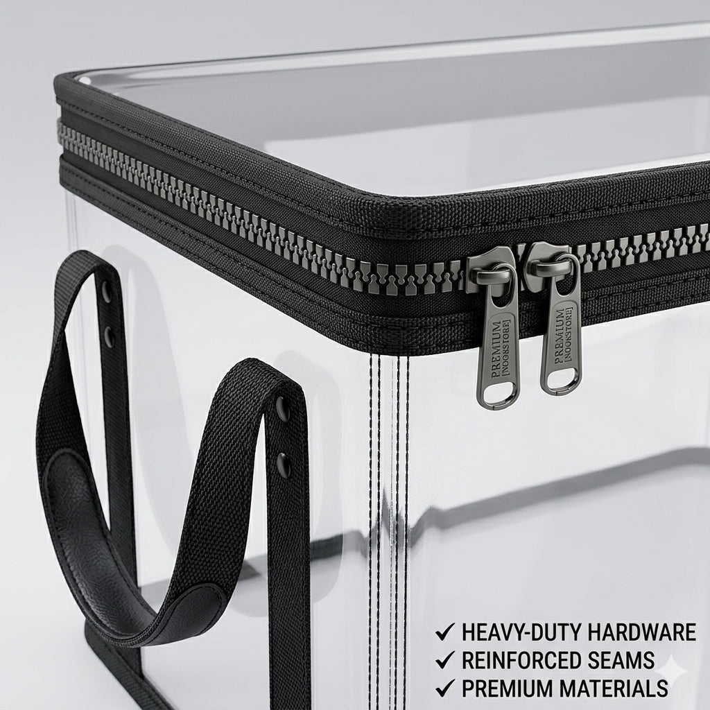 Transparent storage box