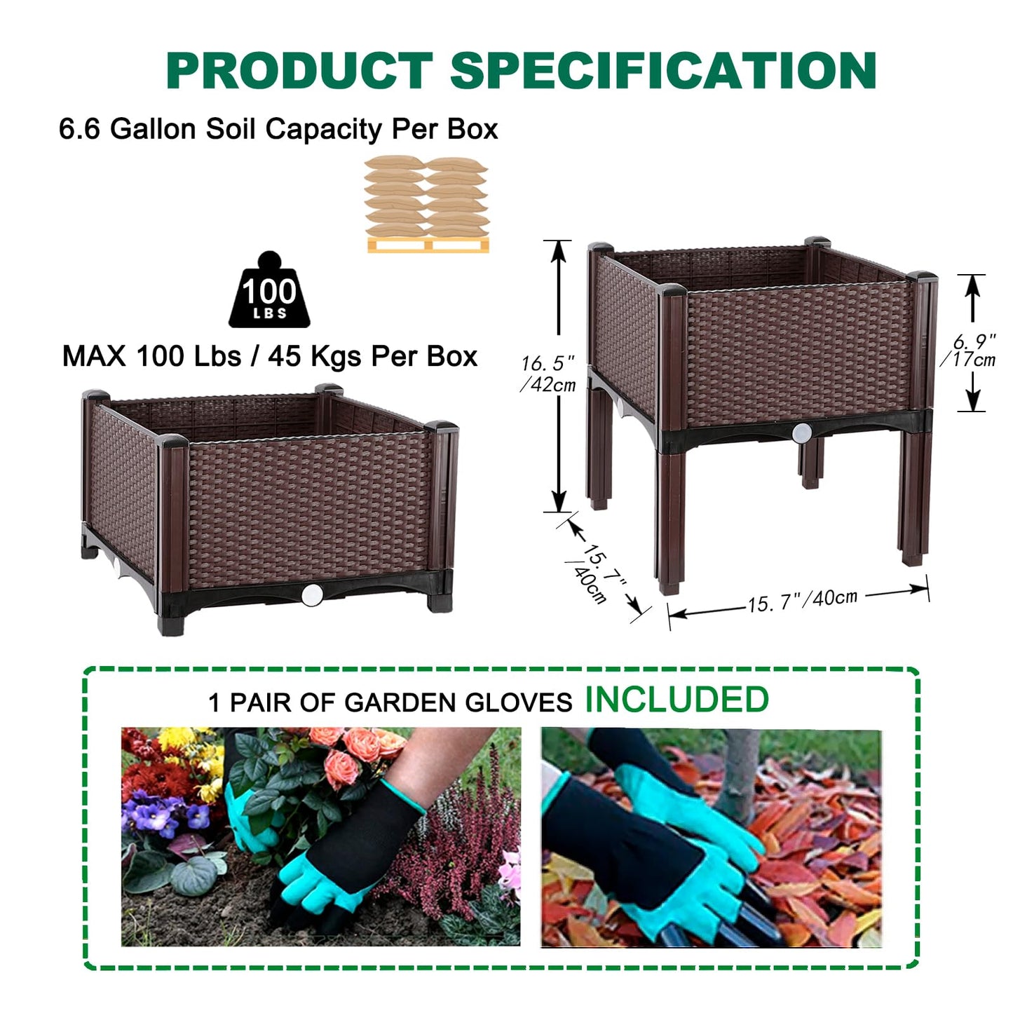 Modular Garden Planter System