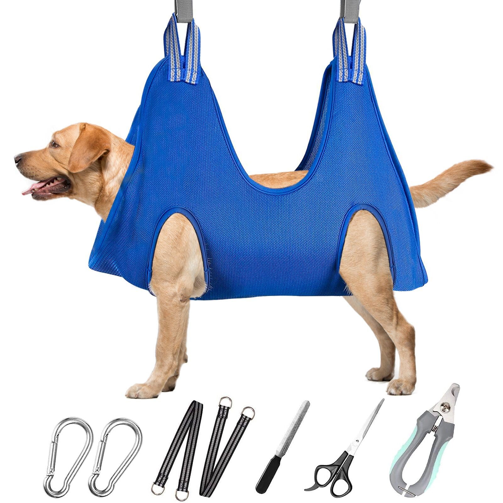 Pet grooming hammock