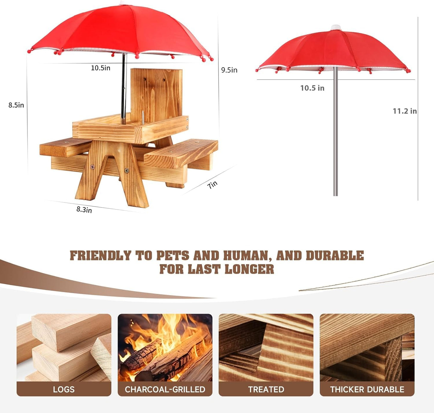 Squirrel Picnic Table
