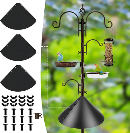 Multifunctional Bird Feeding Pole