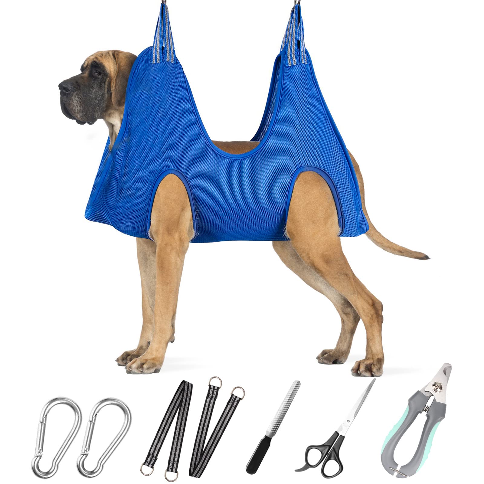 Pet grooming hammock