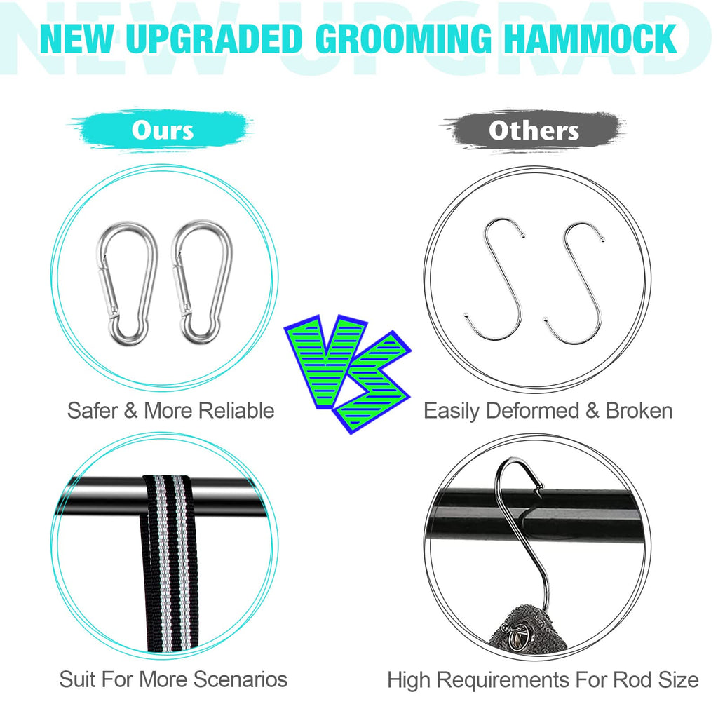 Pet grooming hammock