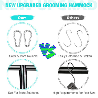 Pet grooming hammock