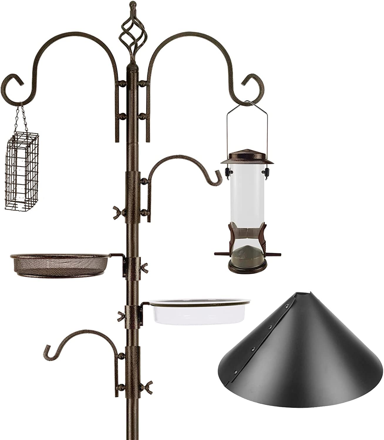 Multifunctional Bird Feeding Pole