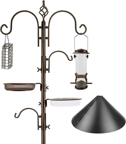 Multifunctional Bird Feeding Pole