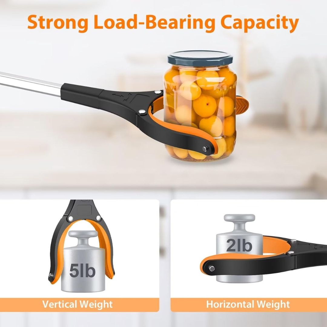 360° Rotatable Magnetic Reacher Grabber Pick‑Up Tool