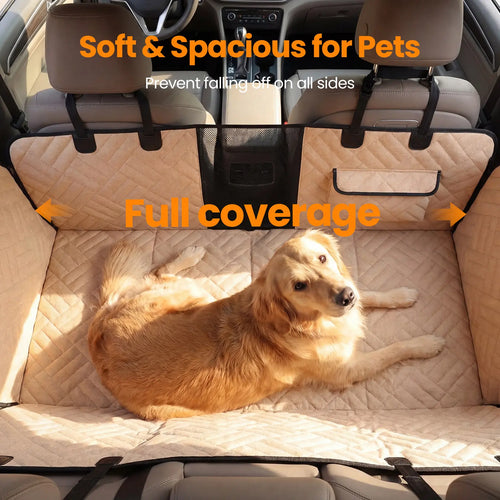 Waterproof Foldable Large Dog Back Seat Car Protector Cover