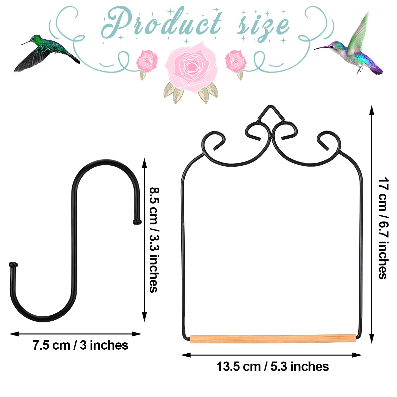 Hummingbird Swing Perch Set