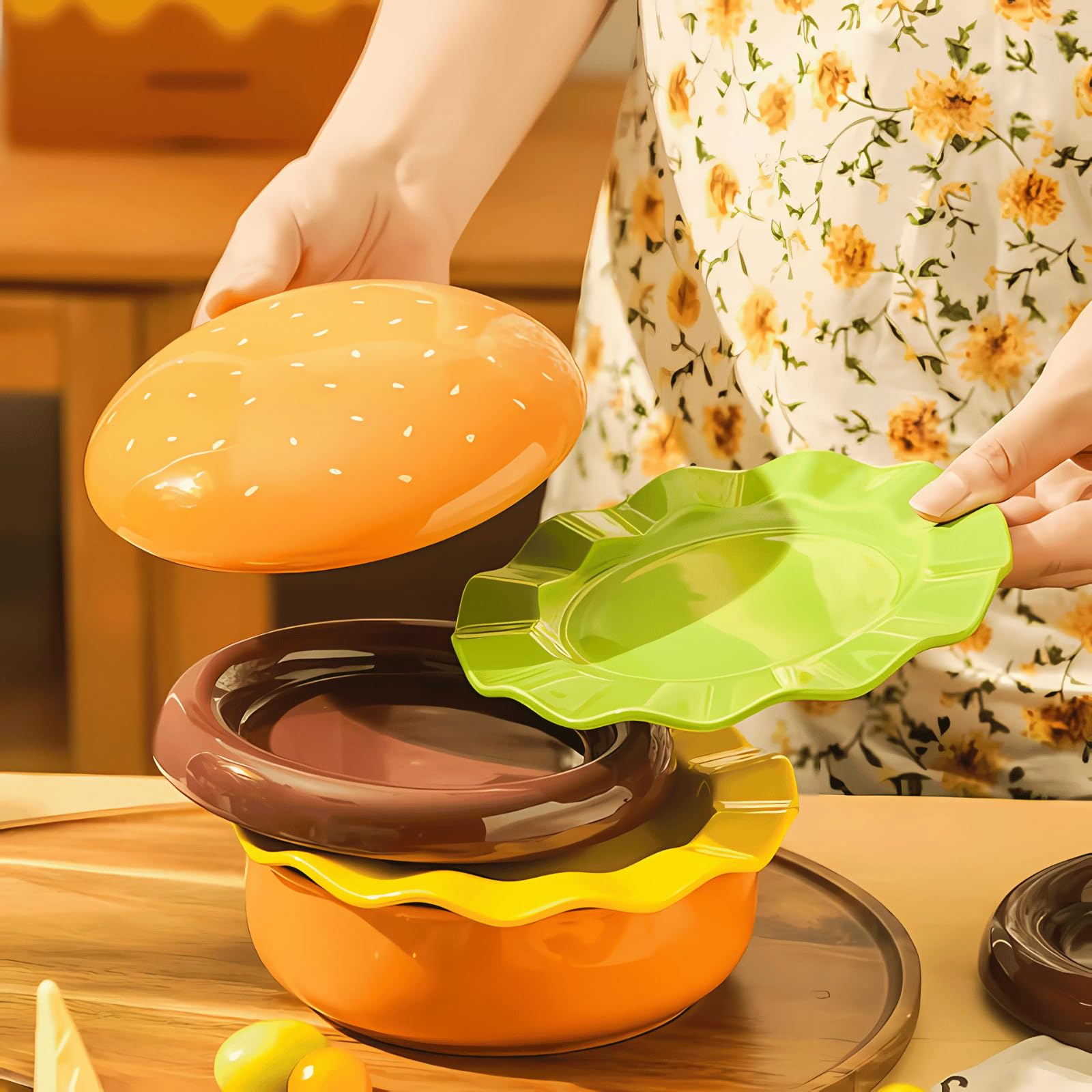 Fun Burger Dinnerware
