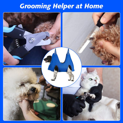 Pet grooming hammock