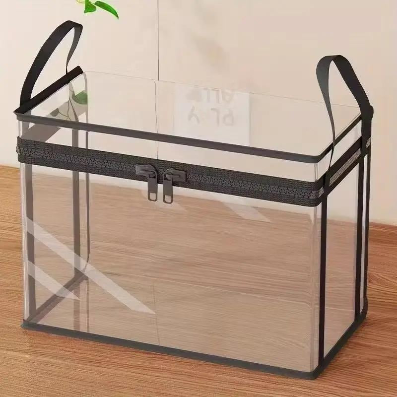 Transparent storage box