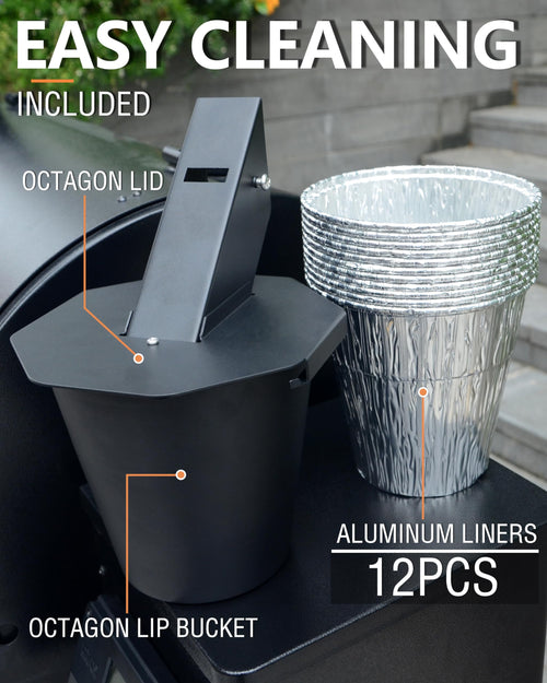 Stable Pellet Smoker Grease Bucket