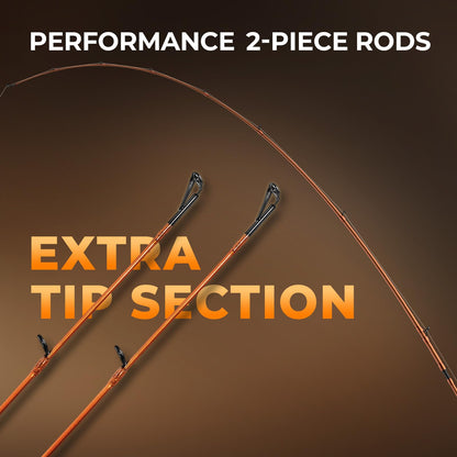 Twin-Tip Fishing Rod & Reel Combo