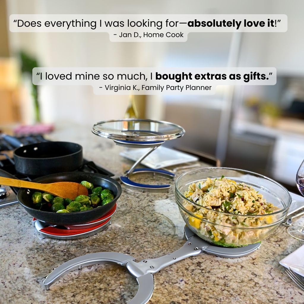 4-in-1 Pot Lid Holder & Trivet