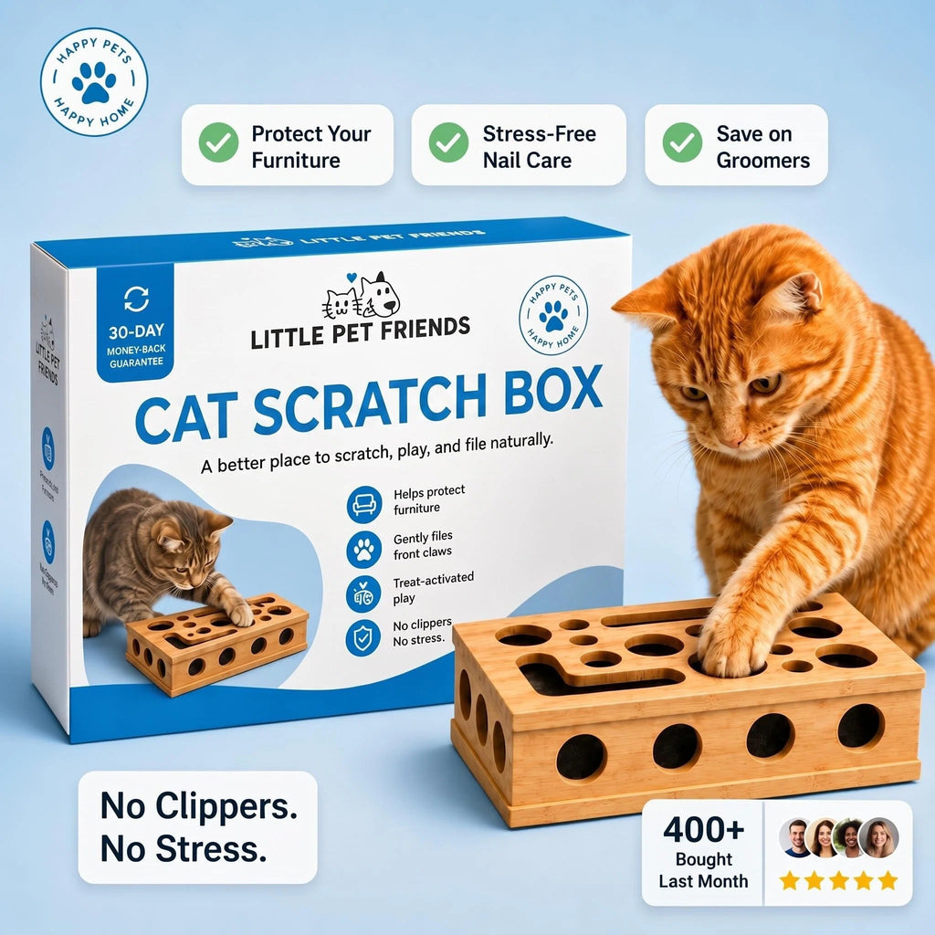 Cat scratch box