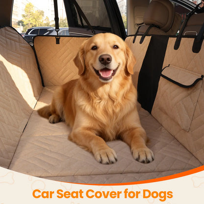 Waterproof Foldable Large Dog Back Seat Car Protector Cover